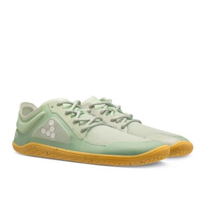 Vivobarefoot Women's Primus Lite III Vegan Shoes - Green USA [QSP576108]